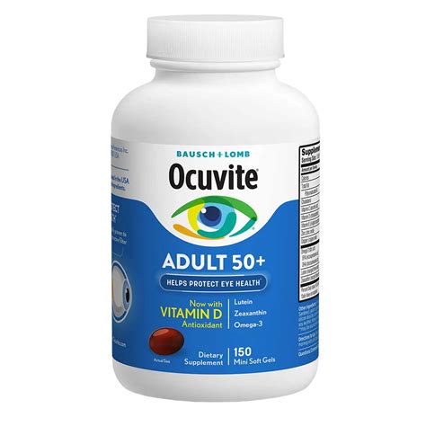 Bausch Lomb Ocuvite Mini Capsulas Vitaminas Para Los Ojos