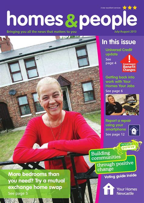 Homes And People July August 2013 By Your Homes Newcastle Issuu