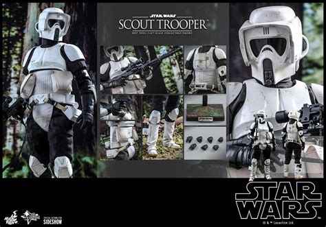 Scout Trooper Hot Toys Movie Masterpiece Series MMS611