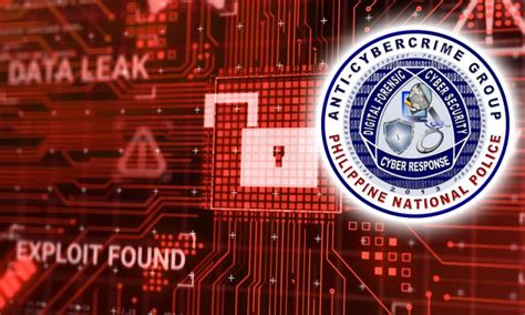 Pnp Anti Cybercrime Group Kinakalkal Na Data Leak