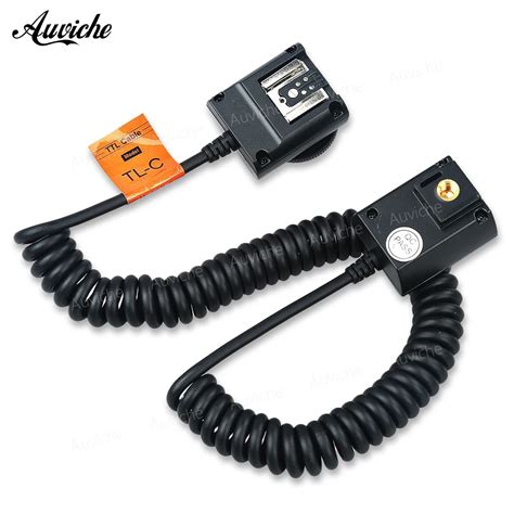 Aliexpress Buy Godox Tl C Hot Shoe Ttl Flash Sync Cord Cable Flash Speedlite Ttl Cable M