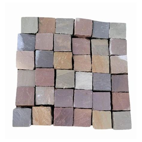 Multicolour Natural Cobblestone Thickness 30 Mm At Rs 1200 Piece In