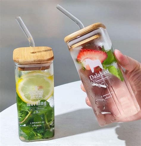 Buy Kikiluxxa Water Soda Drinking Glass Sipper Tumbler Cup Mug For Tea