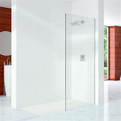 Merlyn Series Wetroom Screen Mm Toughened Glass Sanctuary