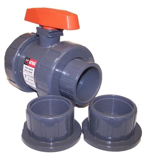 Ball Valve True Union Pvc Epdm Includes Socket Threaded Ends