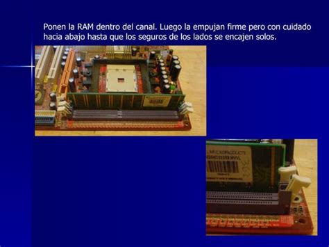 Como Instalar Una Memoria Ram PPT