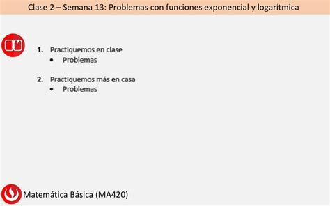 Problemas Con Funciones Exponenciales Y Logar Tmica Sebasti N L Vano