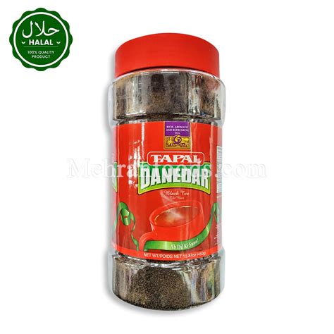 Tapal Danedar Black Tea Jar Chai Ki Patti 450g 다네다르 홍차 병 Mehran Foods Halal Foods In