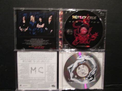 Motley Crue 6 CD Lot Generation Swine Live Saints New Tattoo Greatest