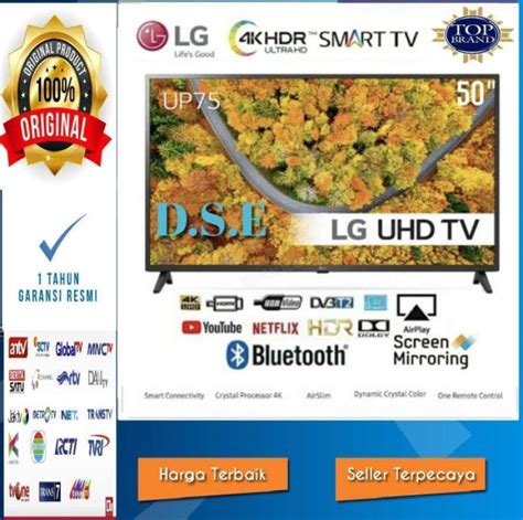 Jual Lg Led Up Smart Tv Led Inch Uhd K Hdr Thinq Ai