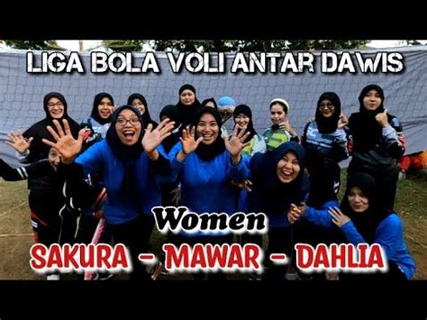 Liga Bola Voli Wanita Antar Dawis Rt Perumahan Graha Candi Dawis