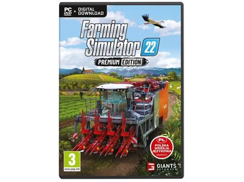 Gra Farming Simulator 22 Premium Edition Pc Najlepsza Cena Opinie Sklep Online Neo24