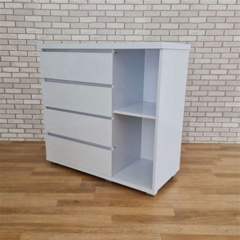 Promo Credenza Rak Arsip Rak Buku Drawer Lemari Buku Nakas Rsg