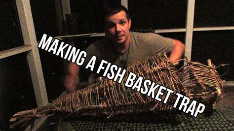 How To Make A Fish Basket Trap YouTube