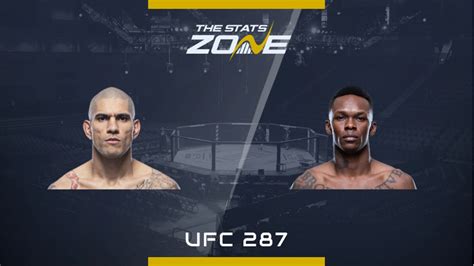 MMA Preview – Alex Pereira vs Israel Adesanya 2 at UFC 287 - The Stats Zone