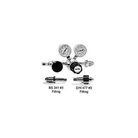 Single Stage Ultra High Purity Stainless Steel Gas Regulators With