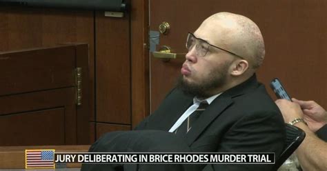 Jury Deliberations Begin In Brice Rhodes Triple Murder Trial Wdrb