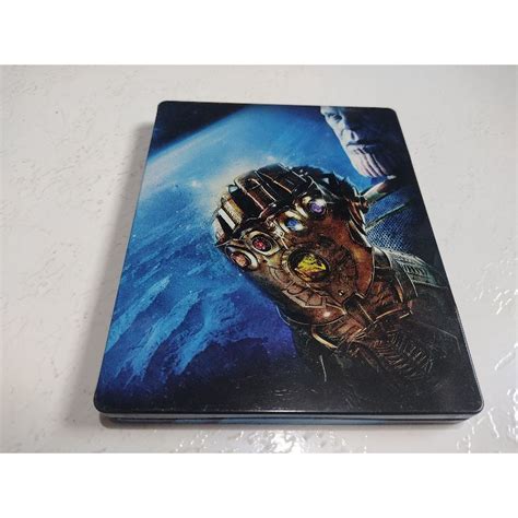 Blu Ray Steelbook Vingadores Guerra Infinita Shopee Brasil