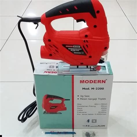 Jual Mesin Gergaji Tripleks Jigsaw Modern M 2200 Shopee Indonesia