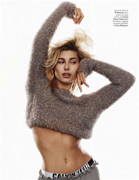 Hailey Baldwin | Fashion Editorial | ELLE Spain Cover | High fashion ...