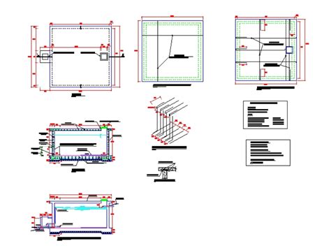 Reservorio En Autocad Descargar Cad Kb Bibliocad