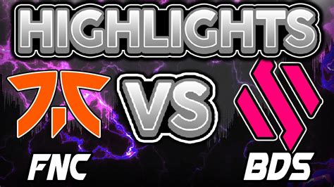 Fnatic Vs Bds Highlights Lec Spring Season Jornada League Of