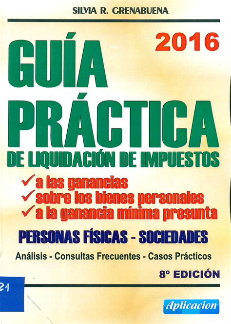 Gu A Pr Ctica De Liquidaci N De Impuestos Consejo Profesional De