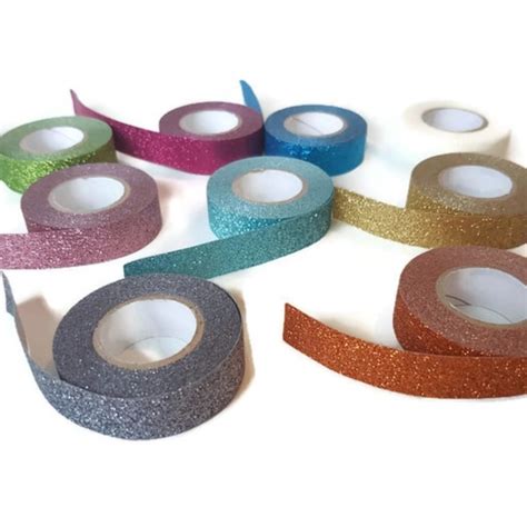 Glitter Washi Tape - Etsy