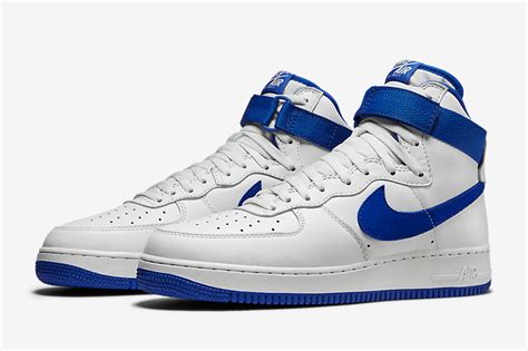 Nike Air Force 1 High Og White Blue Sneaker Bar Detroit