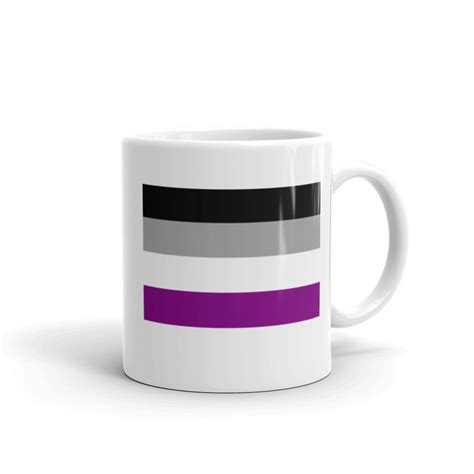 Asexual Pride Mug Flag Mugs Unique Coffee Mug Coffee Cup Pride Ts