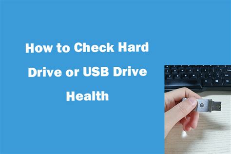 How To Check Hard Drive Or Usb Drive Health Free Windows