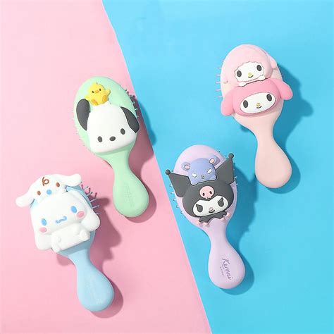 Kawaii Sanrio Kuromi Airbag Comb My Melody Cinnamoroll Cute Cartoon