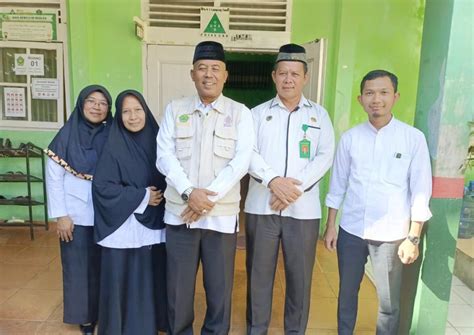 Monev Asesmen Madrasah Oleh Kasi Penmad Kemenag Lampung Timur