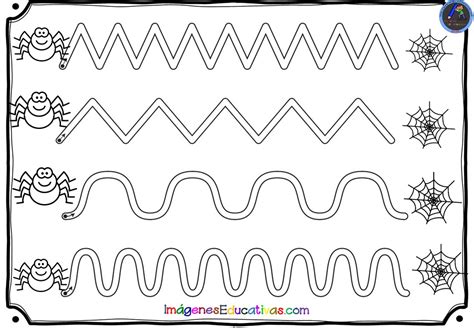 Fichas Para Trabajar La Grafomotricidad Y El Trazo 3 Imagenes Educativas