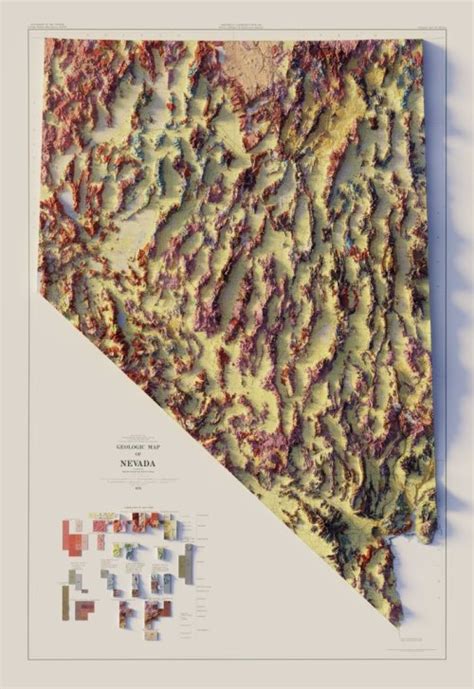 Geologic Map of Nevada - USGS / NV Bureau of Mines and Geology ...