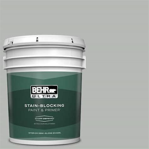 Behr Ultra Gal N Lunar Surface Extra Durable Semi Gloss Enamel