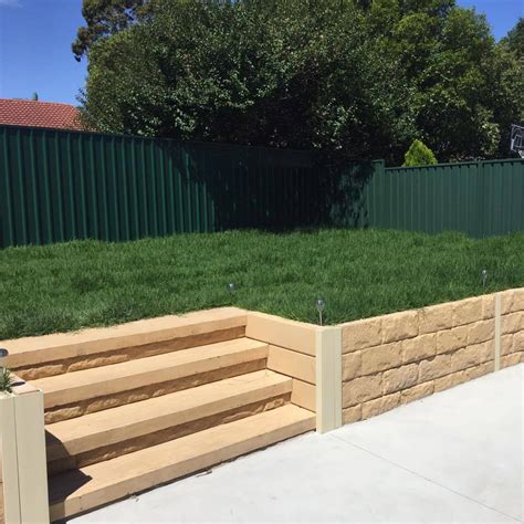 Cement Sleepers Adelaide Concrete Sleepers Adelaide Retaining Walls