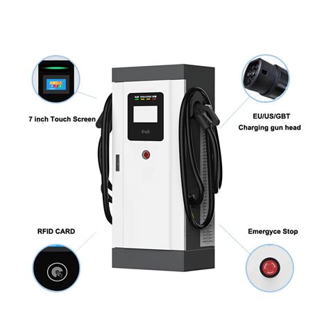 Kw Dc Fast Ev Charger Ccs Ccs Dual Guns Commercial Home Ev