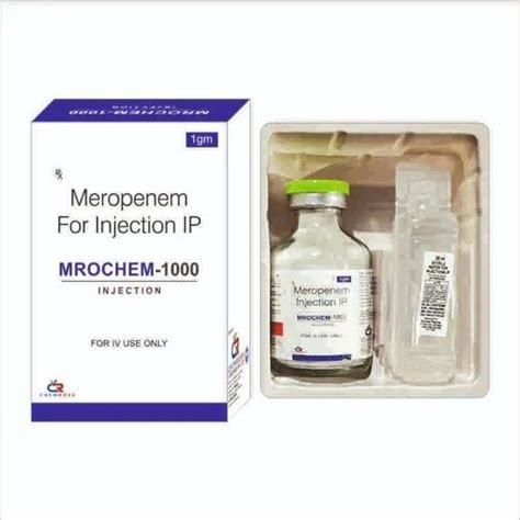 Meropenem For Injection Ip Mrochem Ml Strength Mg At Rs