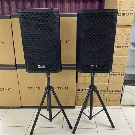 Jual Speaker Aktif Pasif Inch Black Spider Original Product