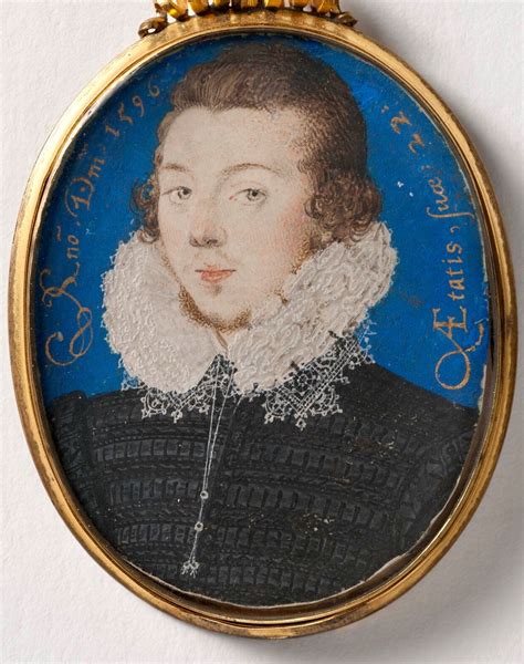 An Unknown Man Portrait By Nicholas Hilliard 1547 1619 1596