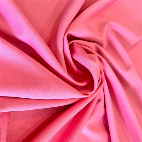 TECIDO CREPE SPANDEX ALFAIATARIA ROSA 96 POLIÉSTER E 4 ELASTANO 1