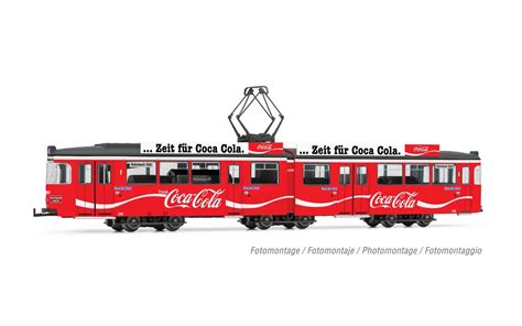 Tramway Duewag Gt6 Heidelberger livrée Coca Cola RIVAROSSI HORNBY RIV