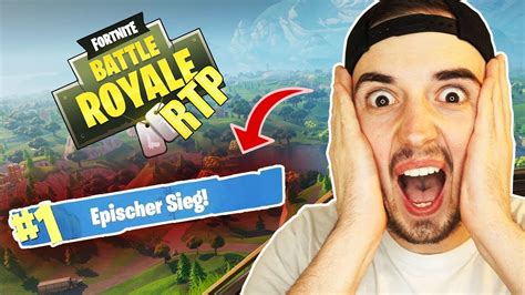 Da Ist Der Erste Sieg Fortnite Battle Royale Youtube