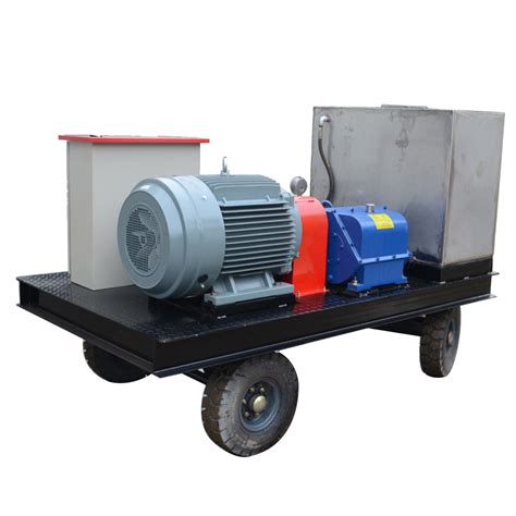 Kw Electric Motor Drive Bar High Pressure Water Jet Blaster