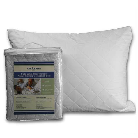 Triple Cotton Pillow Protectors by Daniadown • Heirloom Linens • Canadian Bedding in Victoria BC