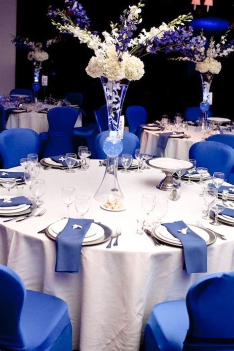 Wedding Decoration Ideas Blue And Silver Wedding Decoration