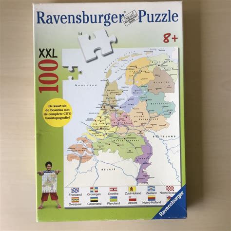 Puzzel Kaart Van Nederland Xxl Stukjes