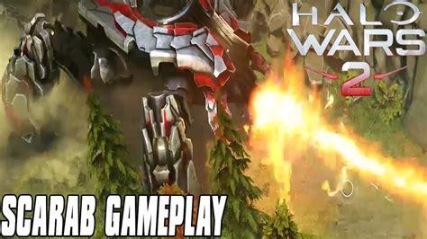 Halo Wars Gameplay New Blitz Mode Scarab Gameplay Youtube