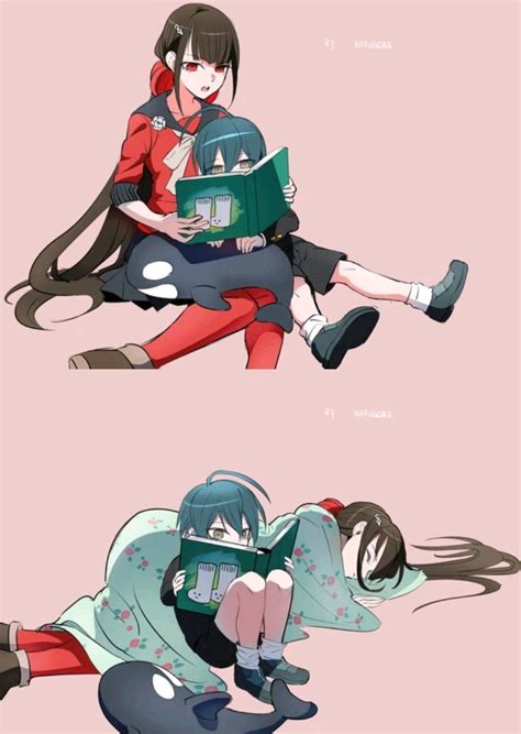 Maki looking after small Shuichi : r/danganronpa